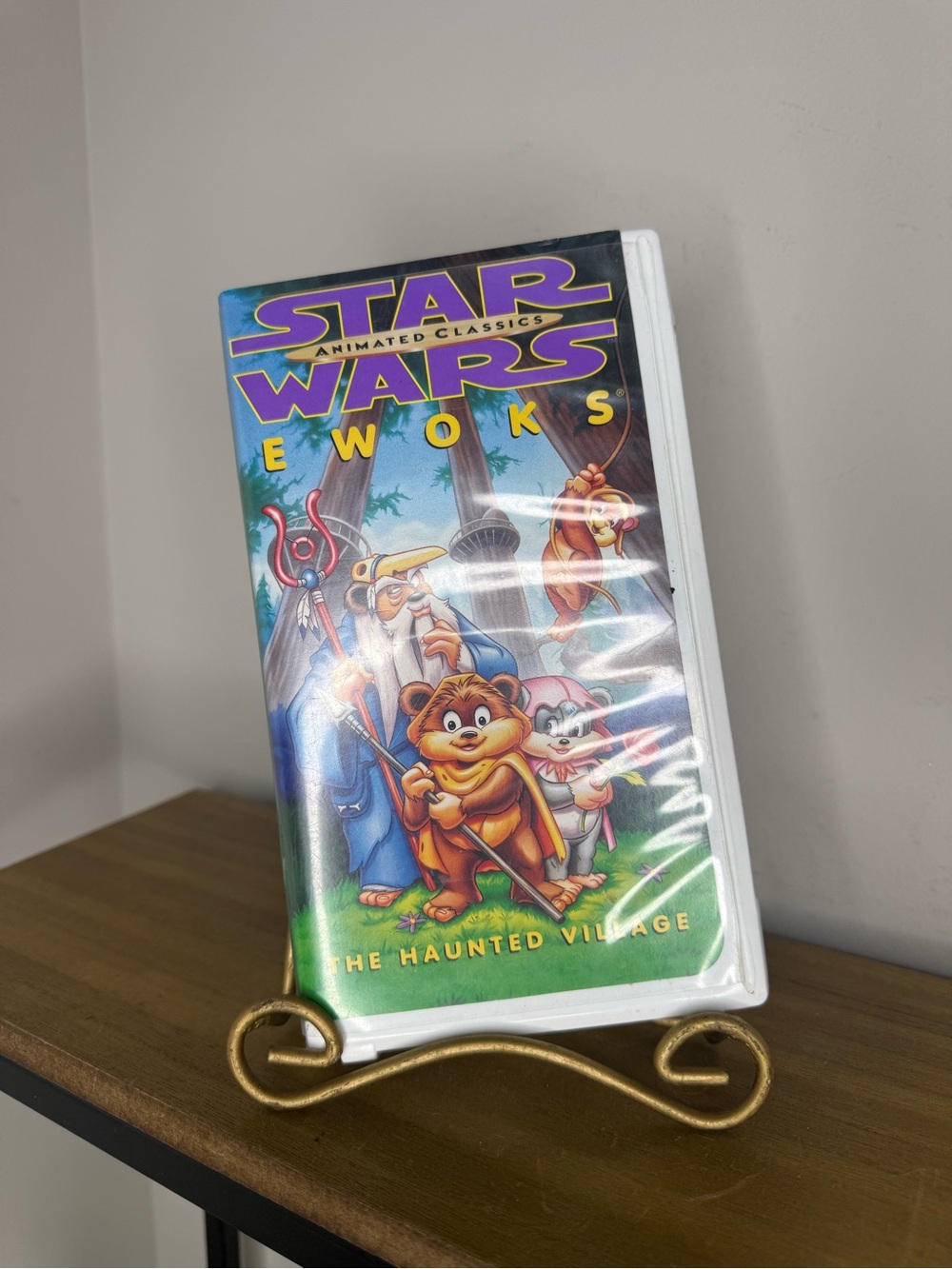 Star Wars Ewoks vintage VHS - The Haunted Village